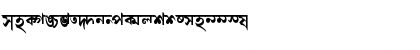 AkrutiBngAnand Bold Font