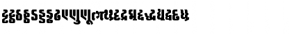 AkrutiGujAnkush Bold Font