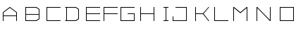 ALPHA Normal Font