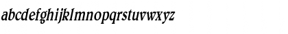 BlewCondensed Italic Font