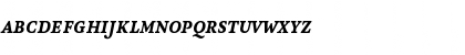 AtmaSerifTF-BoldItalicSC Regular Font