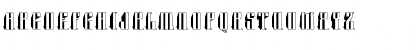 a_Harder3dTrnDn Regular Font