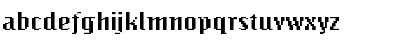 BitmapWide Regular Font