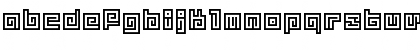 BM spiral A13 Font