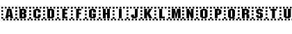 Checkers Regular Font