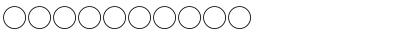 Moon Phases Regular Font