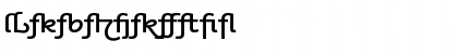 AspectLigatures Bold Font