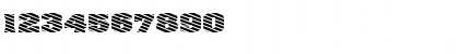 Heidelberg-Striped Normal Font