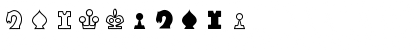 WeirdChessFont Regular Font