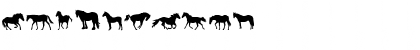 DJ Horses 1 Regular Font