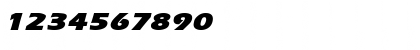 Ergoe-Mild Black Expanded Italic Font