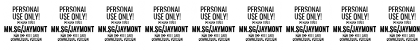 Jaymont PERSONAL Light Italic Font