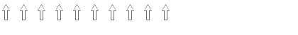 Arrows2 Regular Font