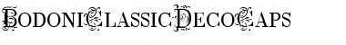 BodoniClassicDecoCaps Regular Font