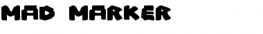 Mad Marker Regular Font