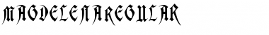 Magdelena Regular Font