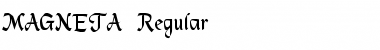 MAGNETA Regular Font