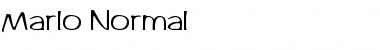 Marlo Normal Font