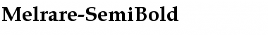 Download Melrare-SemiBold Font