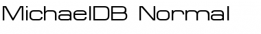 MichaelDB Normal Font