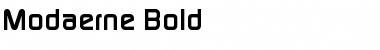 Modaerne Bold Font