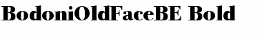 Download BodoniOldFaceBE Font