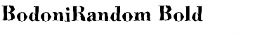 Download BodoniRandom Font