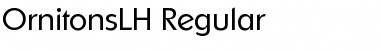 OrnitonsLH Regular Font