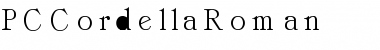 PCCordellaRoman Regular Font