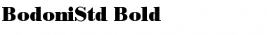 Download BodoniStd Font