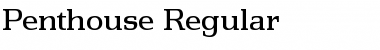 Penthouse Regular Font