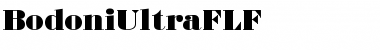 BodoniUltraFLF Regular Font