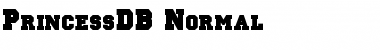 PrincessDB Normal Font