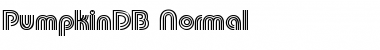 PumpkinDB Normal Font