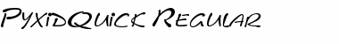 PyxidQuick Regular Font