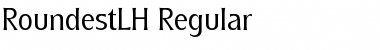 RoundestLH Regular Font