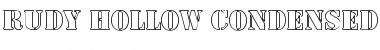 Rudy Hollow Condensed Regular Font