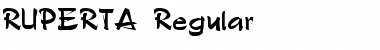 RUPERTA Regular Font