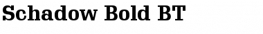 Schadow BT Bold Font