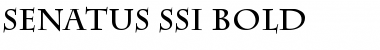 Senatus SSi Bold Font