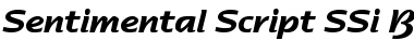 Sentimental Script SSi Bold Font