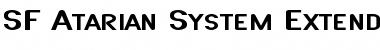 SF Atarian System Extended Regular Font