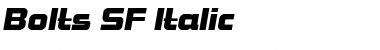 Download Bolts SF Font