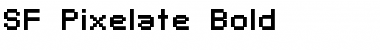 SF Pixelate Bold Font