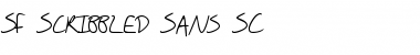 SF Scribbled Sans SC Regular Font