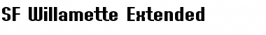 SF Willamette Extended Regular Font