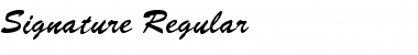 Download Signature Font