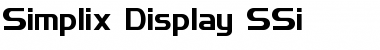 Download Simplix Display SSi Font