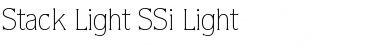 Stack Light SSi Light Font