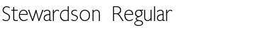 Stewardson Regular Font